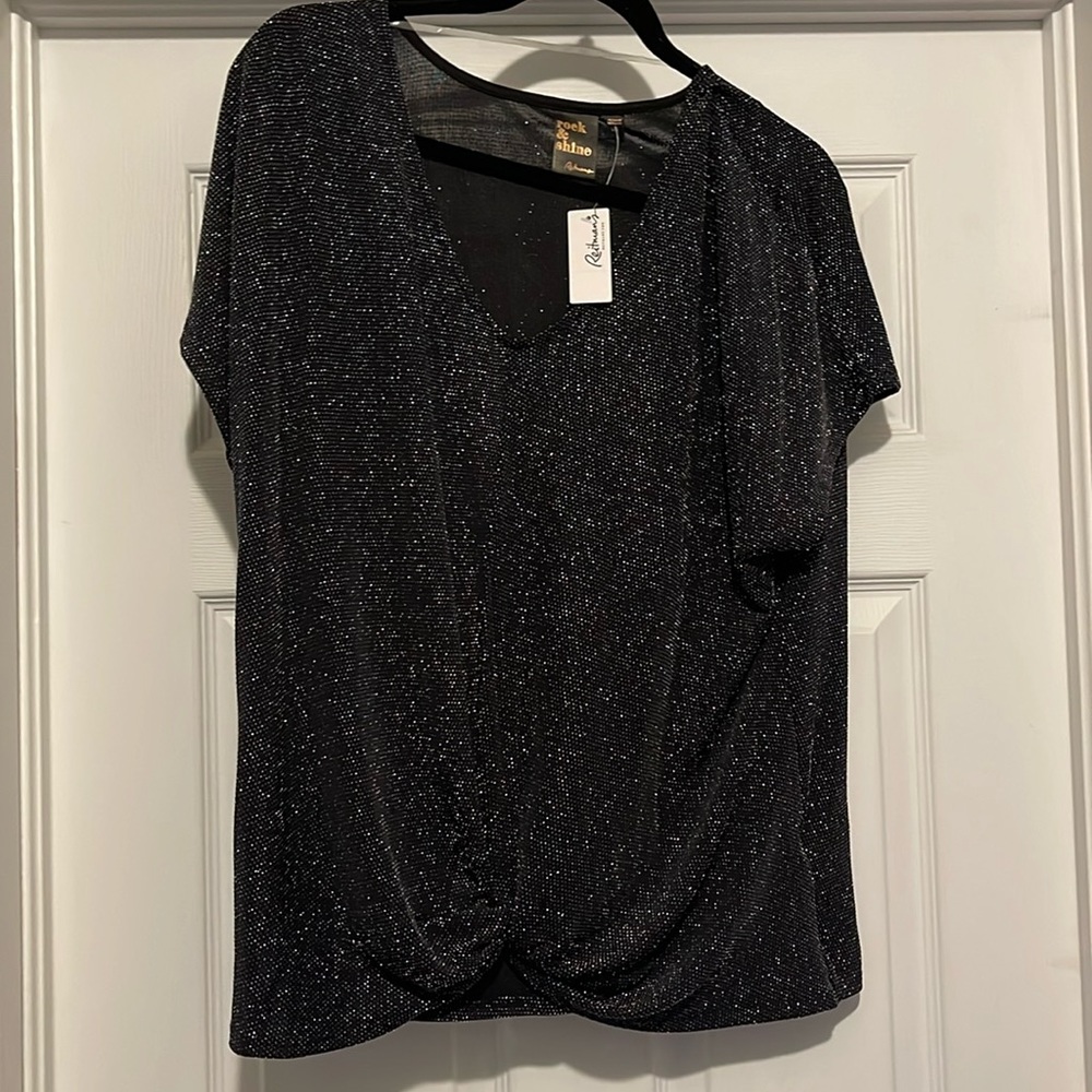 Reitmans rock and shine  sparkle top new